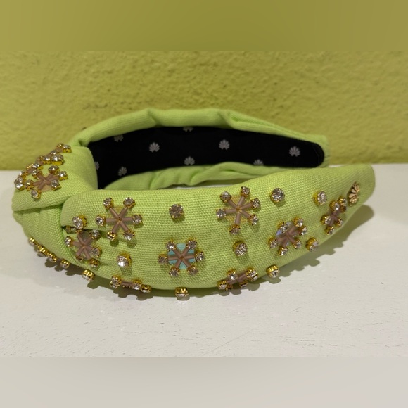 ? Lele Sadoughi Lime Zest Fusion Crystal Embellished Headband